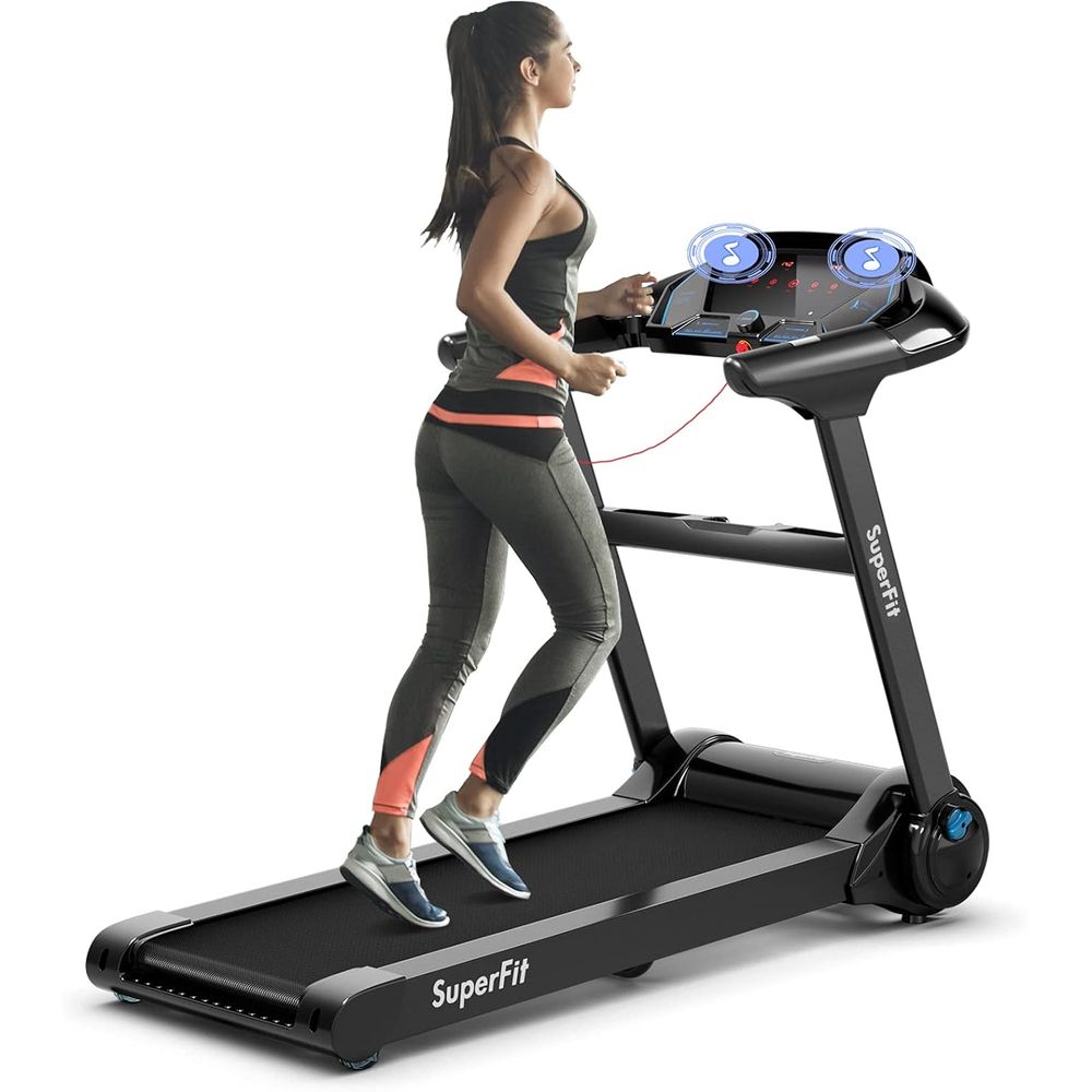 Treadmill Home Gym - 2.25HP Electric Motorized Treadmill with Smart