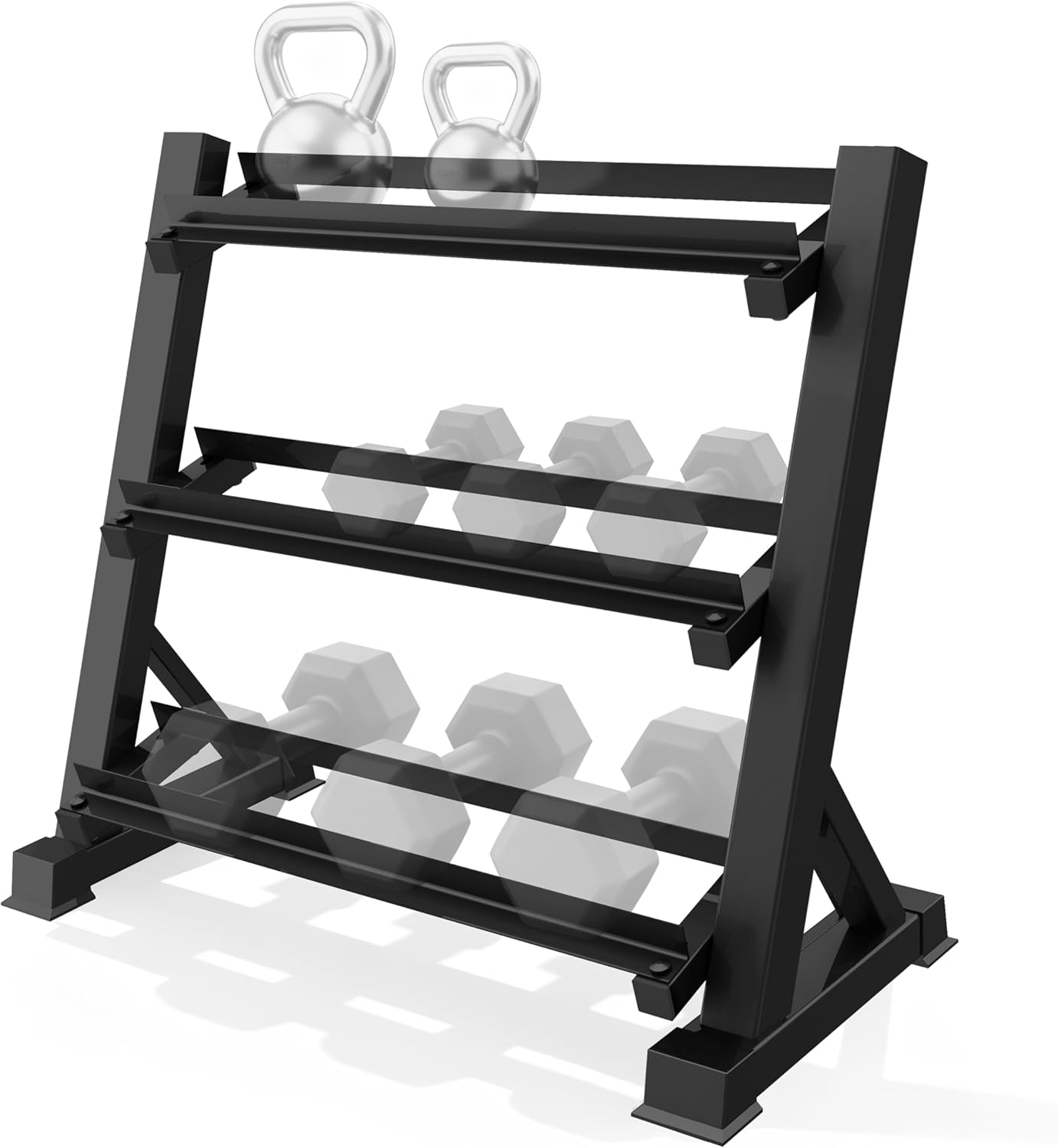 Home Gym Usa - Home Gym Dumbbell Rack, Iron Material,
