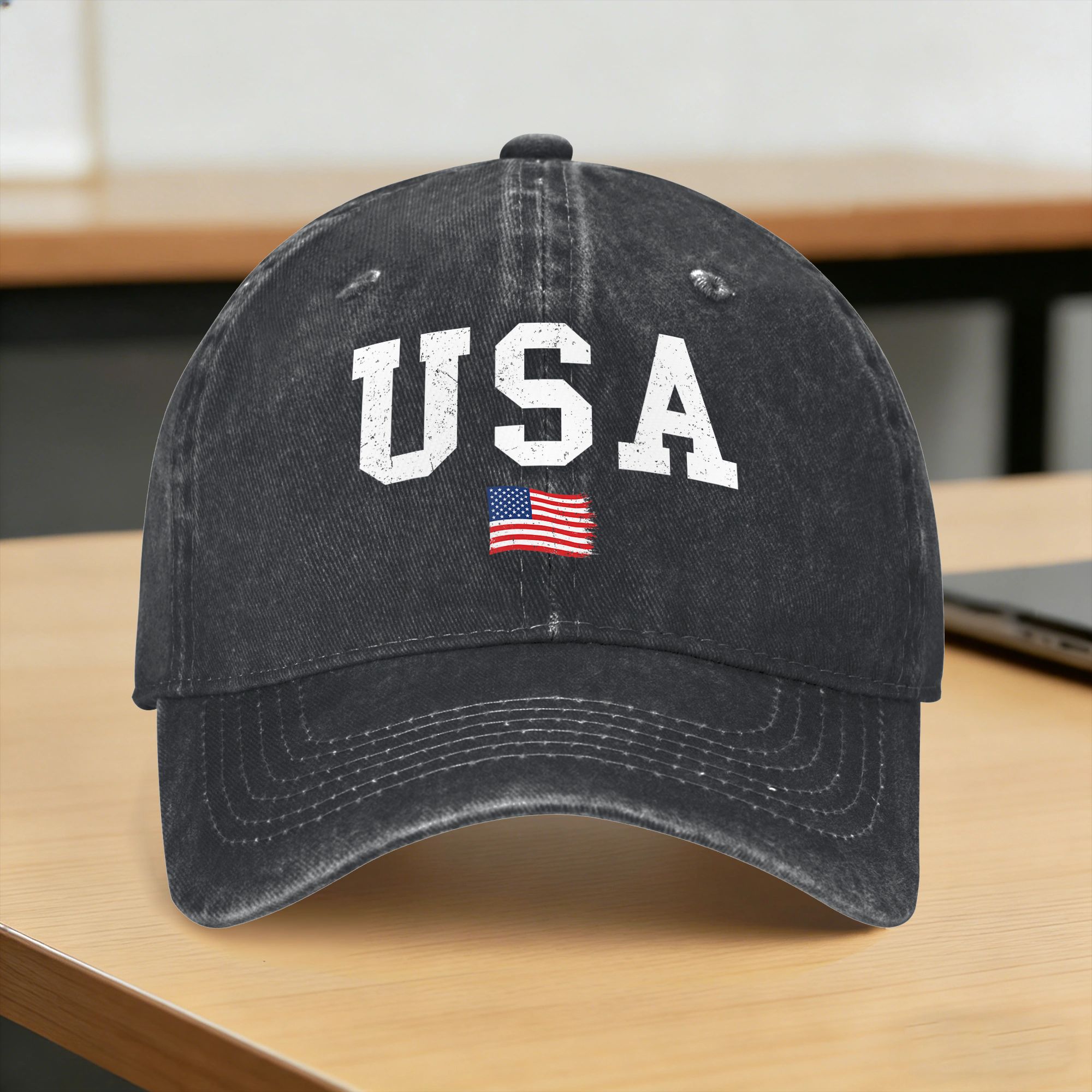 Home Gym Aesthetic - USA Flag Patriotic American Flag 4th