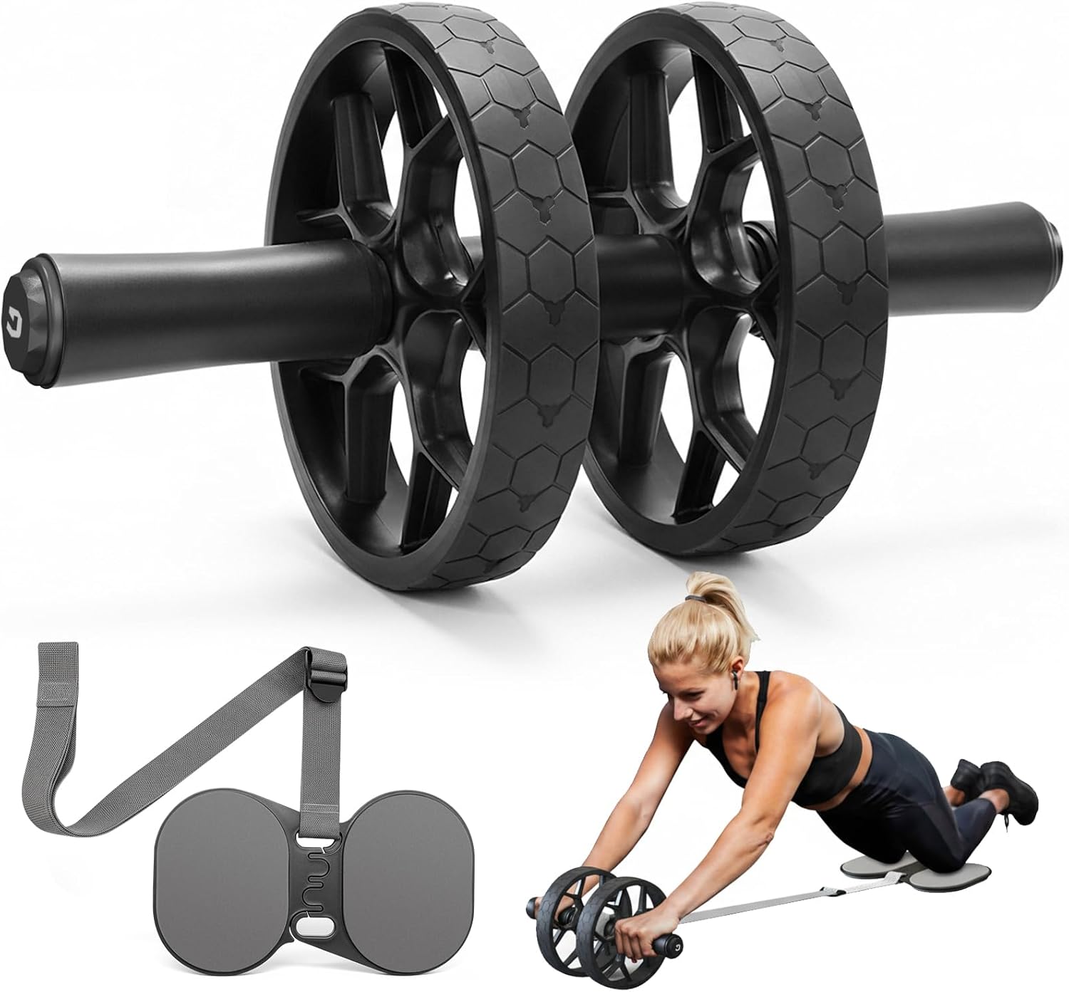 Ab Roller Wheel - Ab Roller Wheel with Adjustable Resistance
