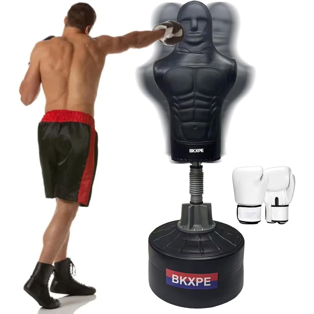 Home Gym Kids - Sturdy Leather Punching Bag with Large