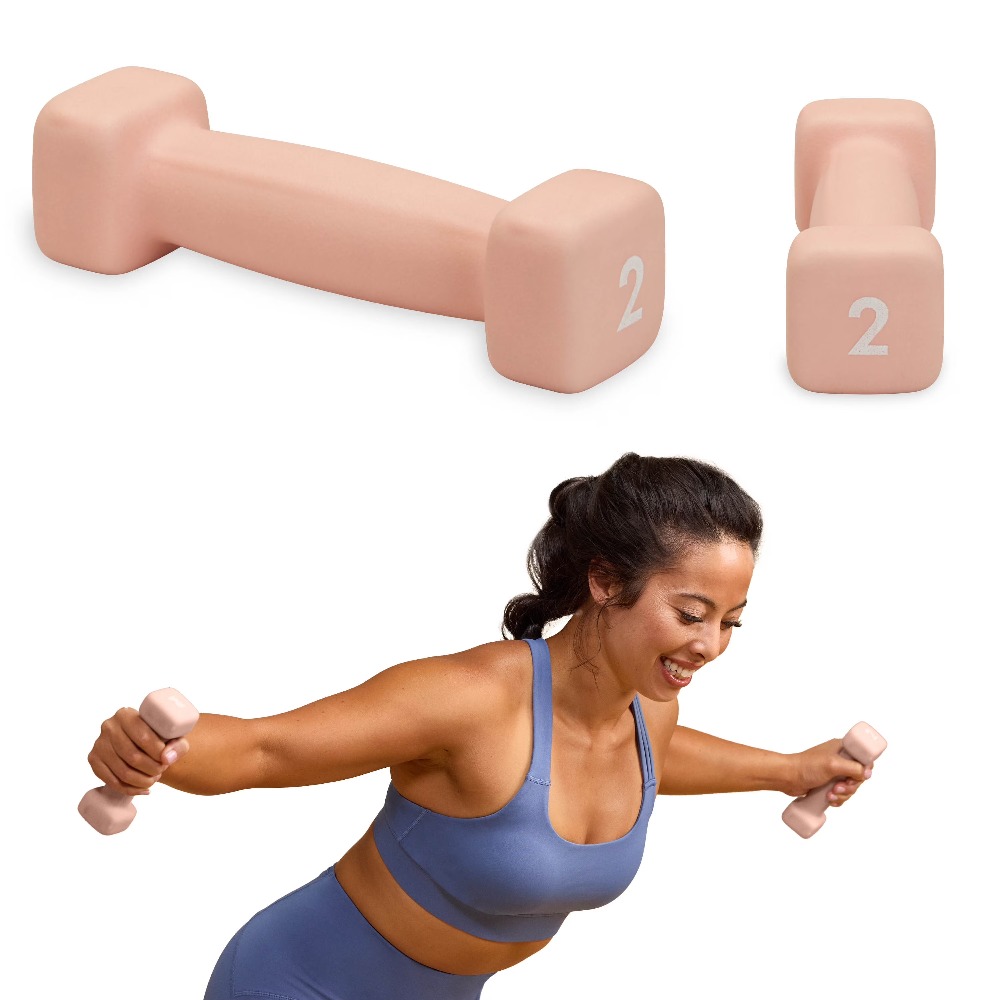 Home Gym Usa - Neoprene Coated 2 Pound Dumbbell Single