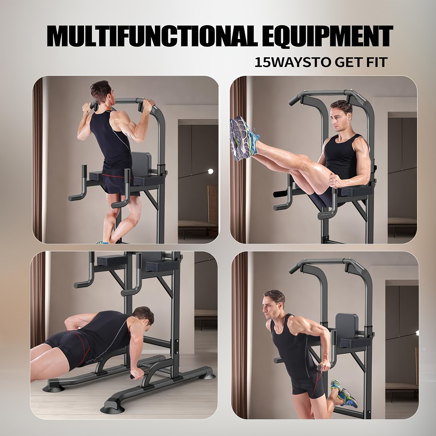 Djustable Height Power Tower D – Home Gym Multi Station Bewertung und Preis