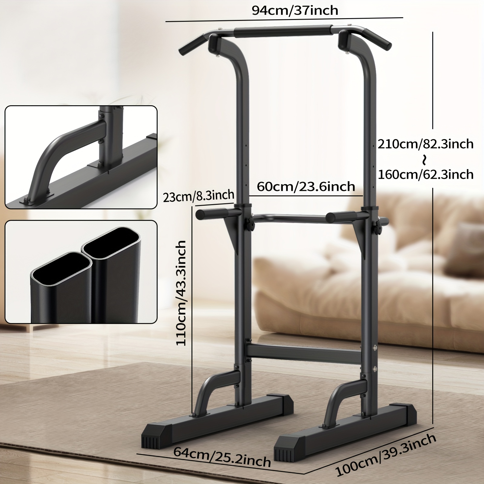 Djustable Height Power Tower D – Home Gym Multi Station Bewertung und Preis