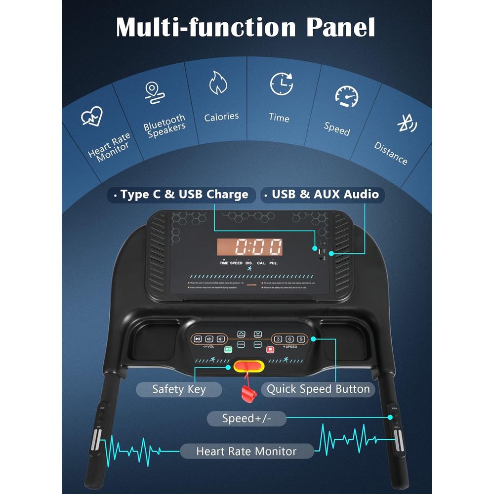 Multi-Functional Incline Tread – Treadmill Home Gym Bewertung und Preis