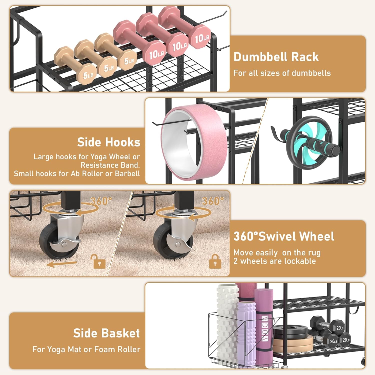 Home Gym Storage, No Material  – Home Gym Usa Bewertung und Preis