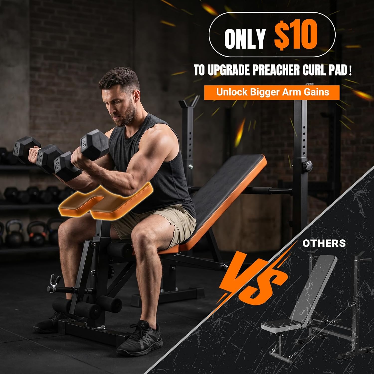6-in-1 Space Saving Weight Ben – Home Gym Set Bewertung und Preis