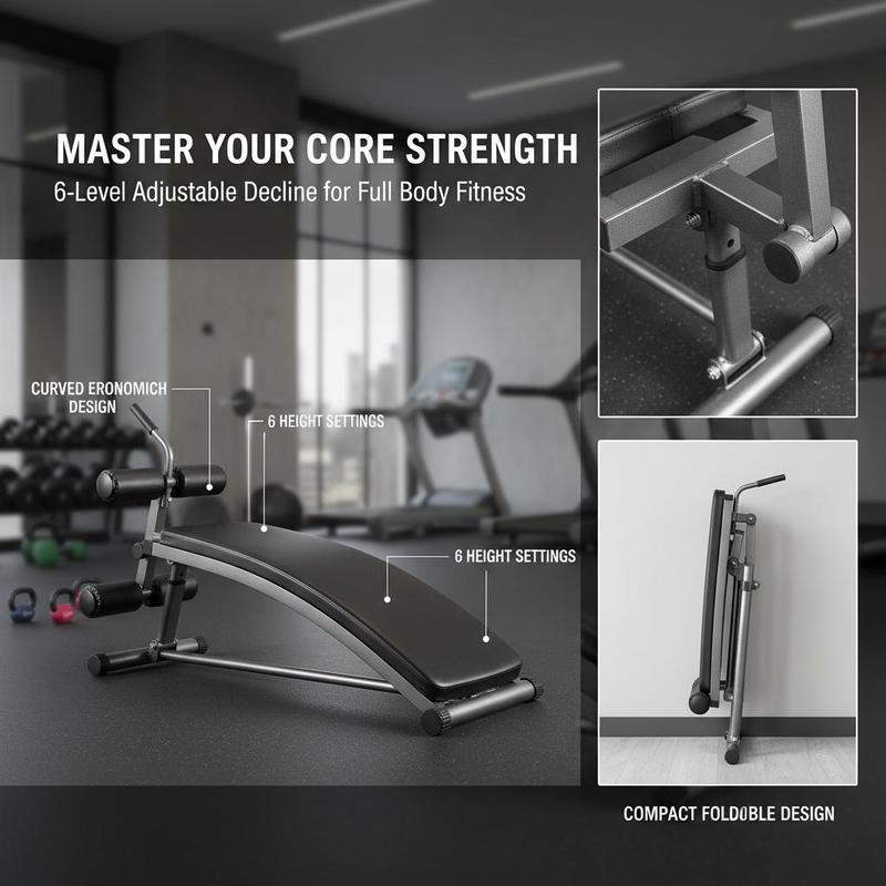 Adjustable Decline Abdominal B – Home Gym Set Bewertung und Preis