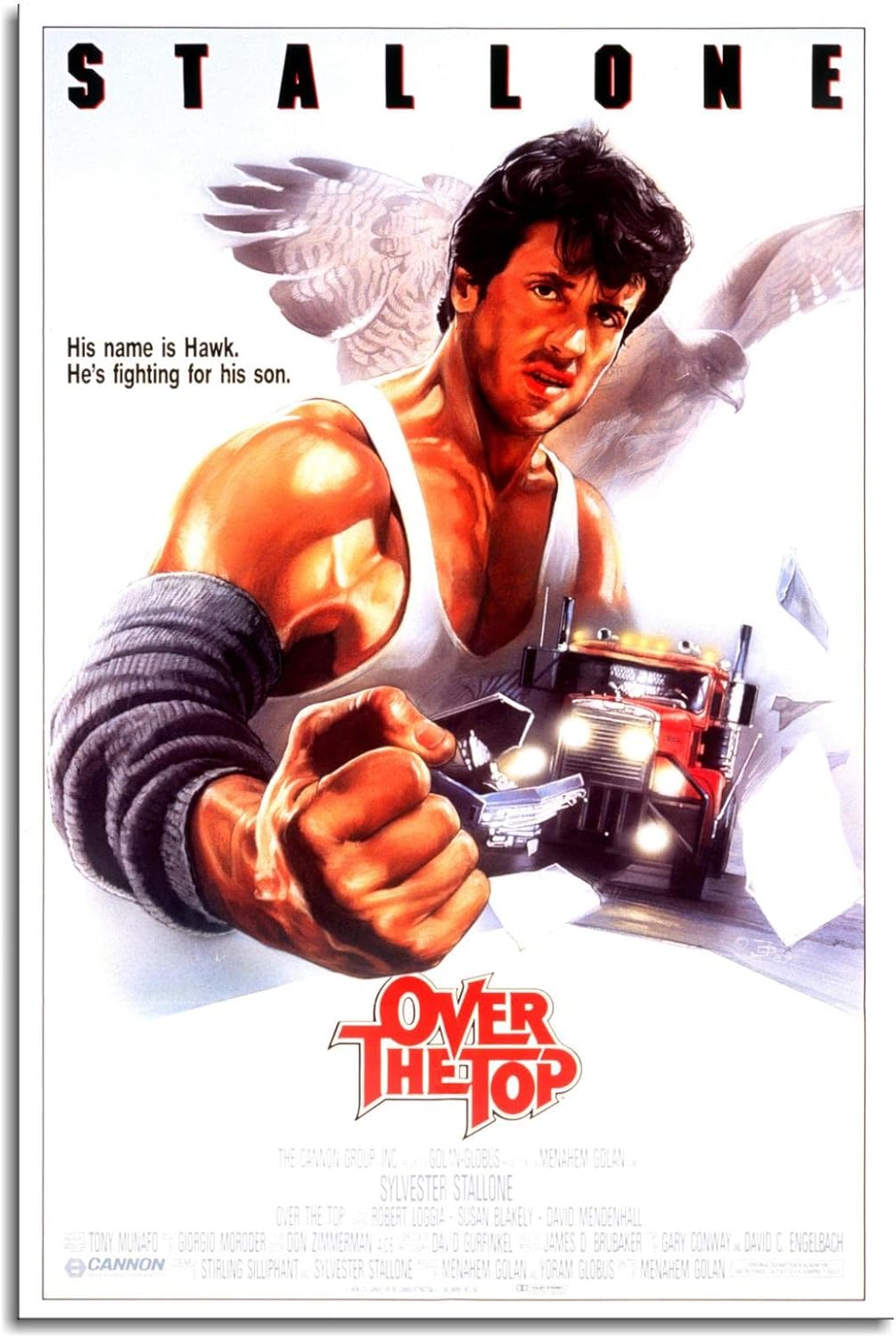 Over The Top Movie Poster Clas – Home Gym Aesthetic Bewertung und Preis