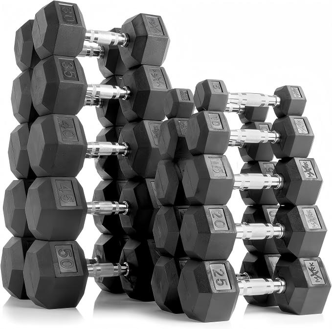 Premium Rubber Coated Hex Dumb – Home Gym Custom Bewertung und Preis