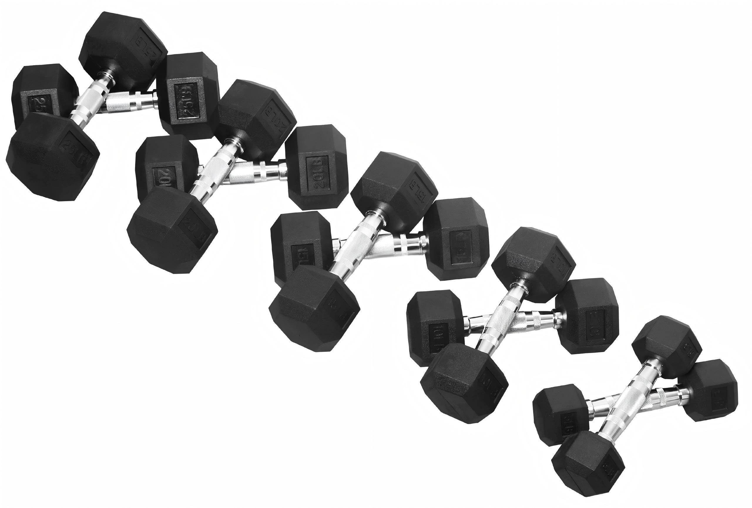 Premium Rubber Coated Hex Dumb – Home Gym Custom Bewertung und Preis