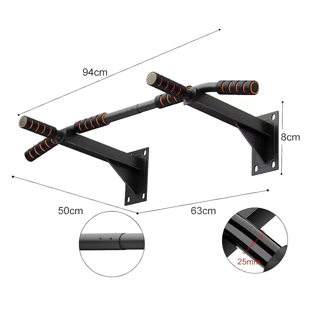 Adjustable Steel Frame Bar Hom – Home Gym Pull Up Bar Bewertung und Preis