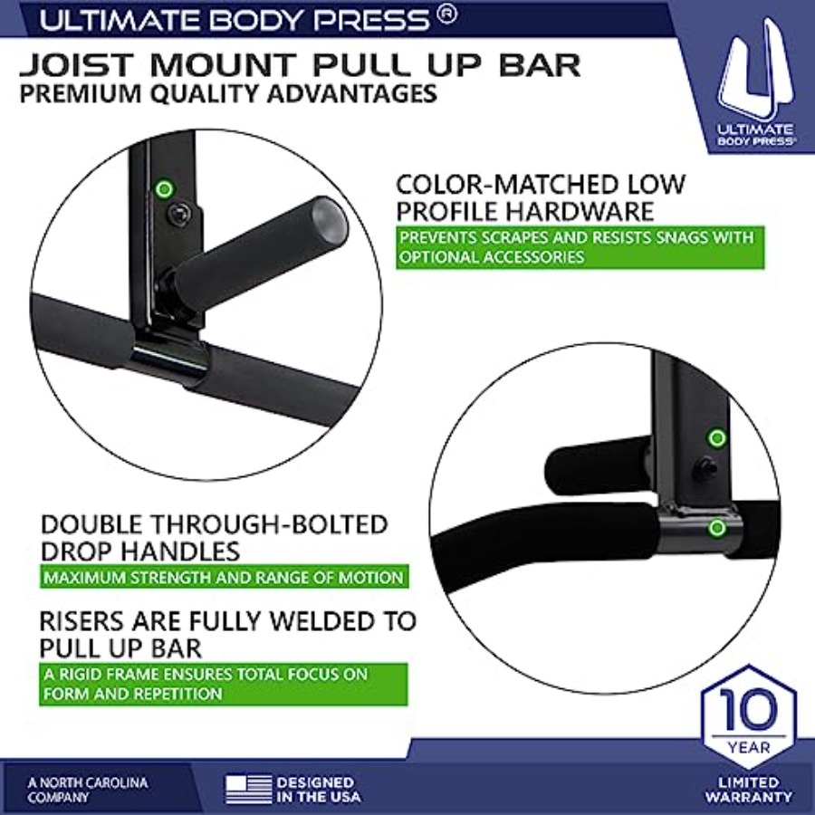 Joist Mount Pull Up Bar for Ho – Home Gym Pull Up Bar Bewertung und Preis