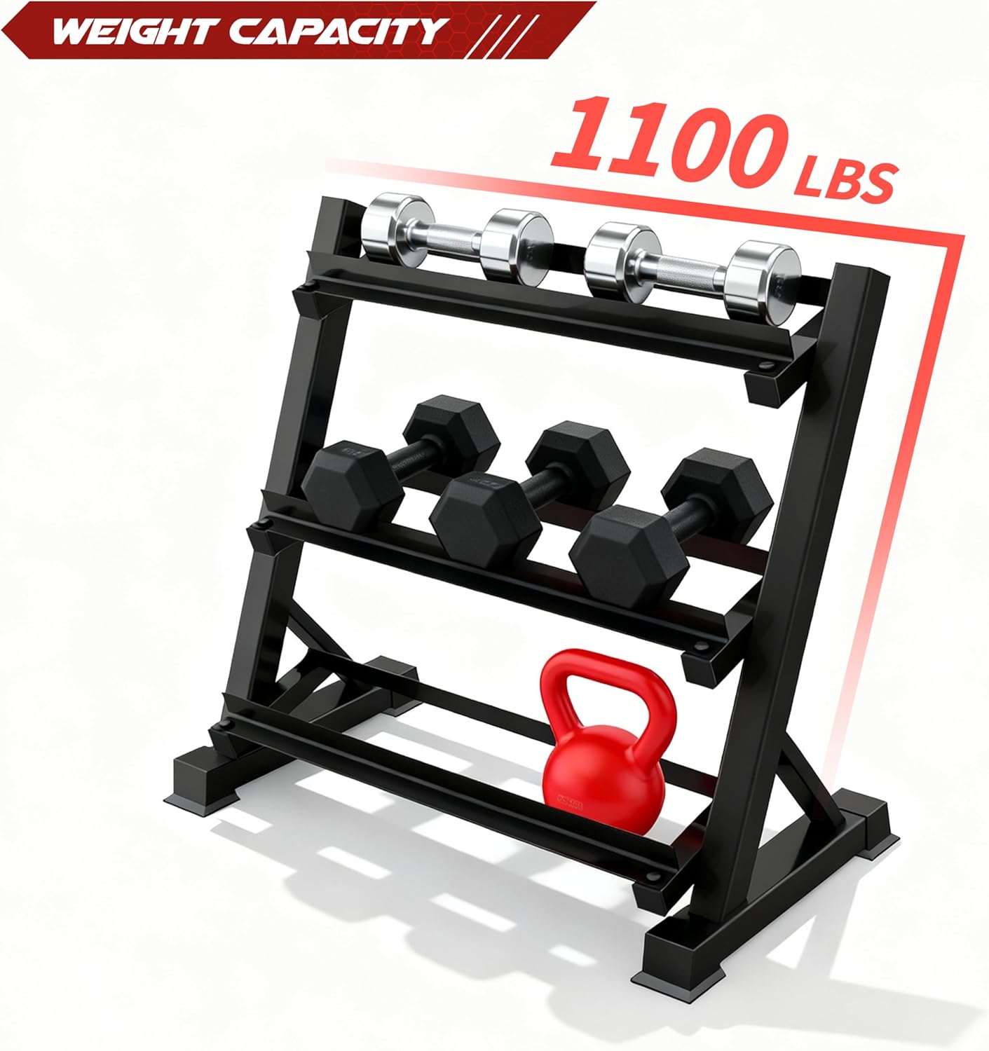 Home Gym Dumbbell Rack, Iron M – Home Gym Usa Bewertung und Preis