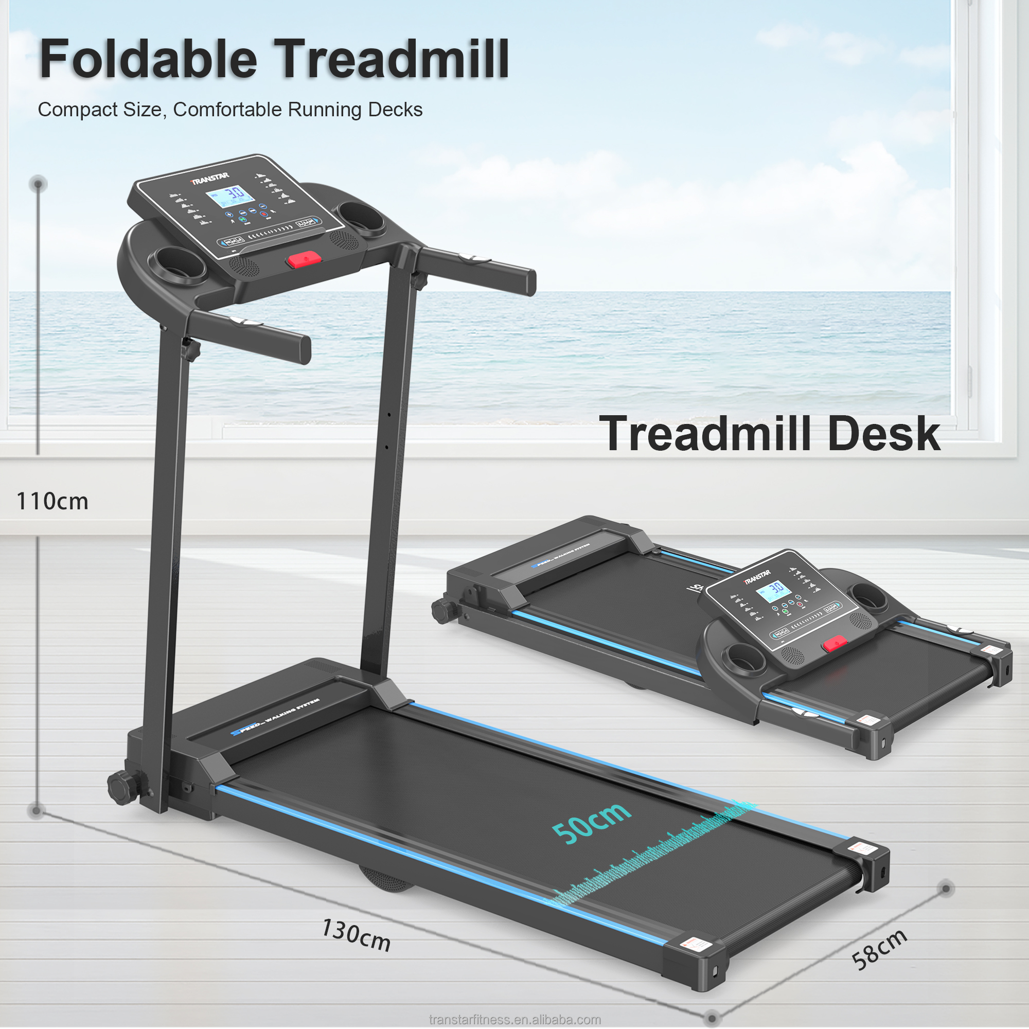 2.5HP Motor Foldable Electric  – Home Gym Ideas Bewertung und Preis