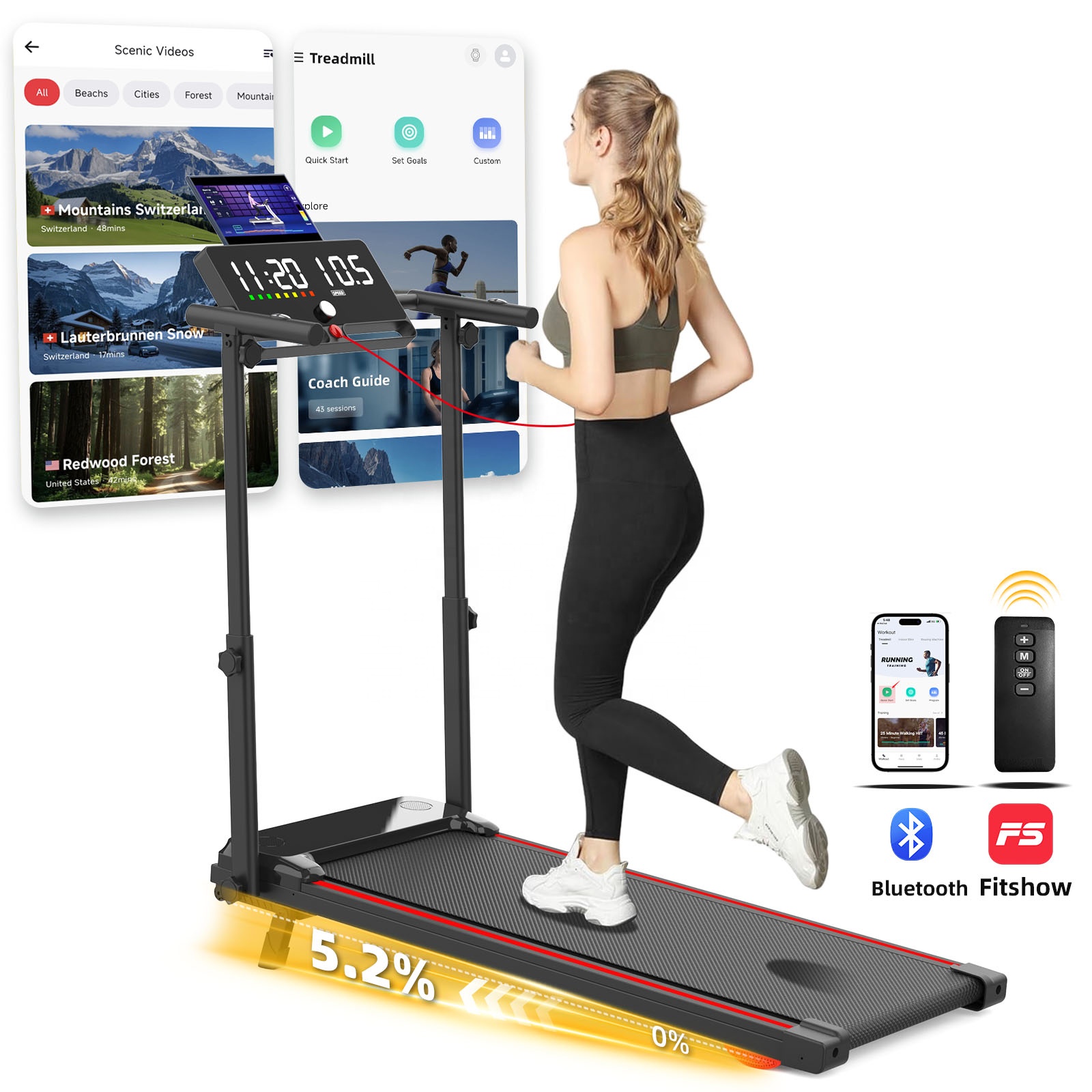 Low Price Folding Treadmill Po – Treadmill Home Gym Bewertung und Preis