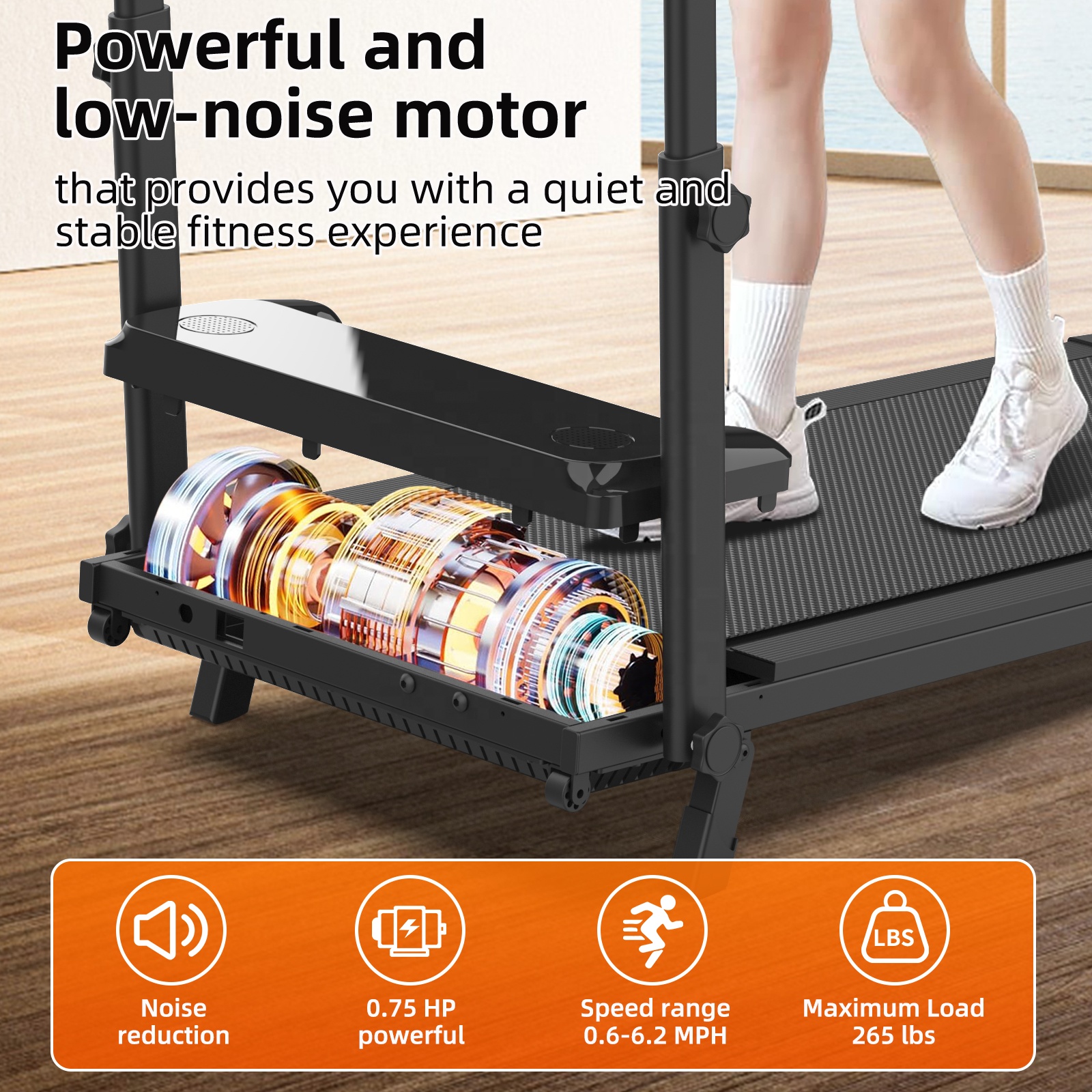 Low Price Folding Treadmill Po – Treadmill Home Gym Bewertung und Preis