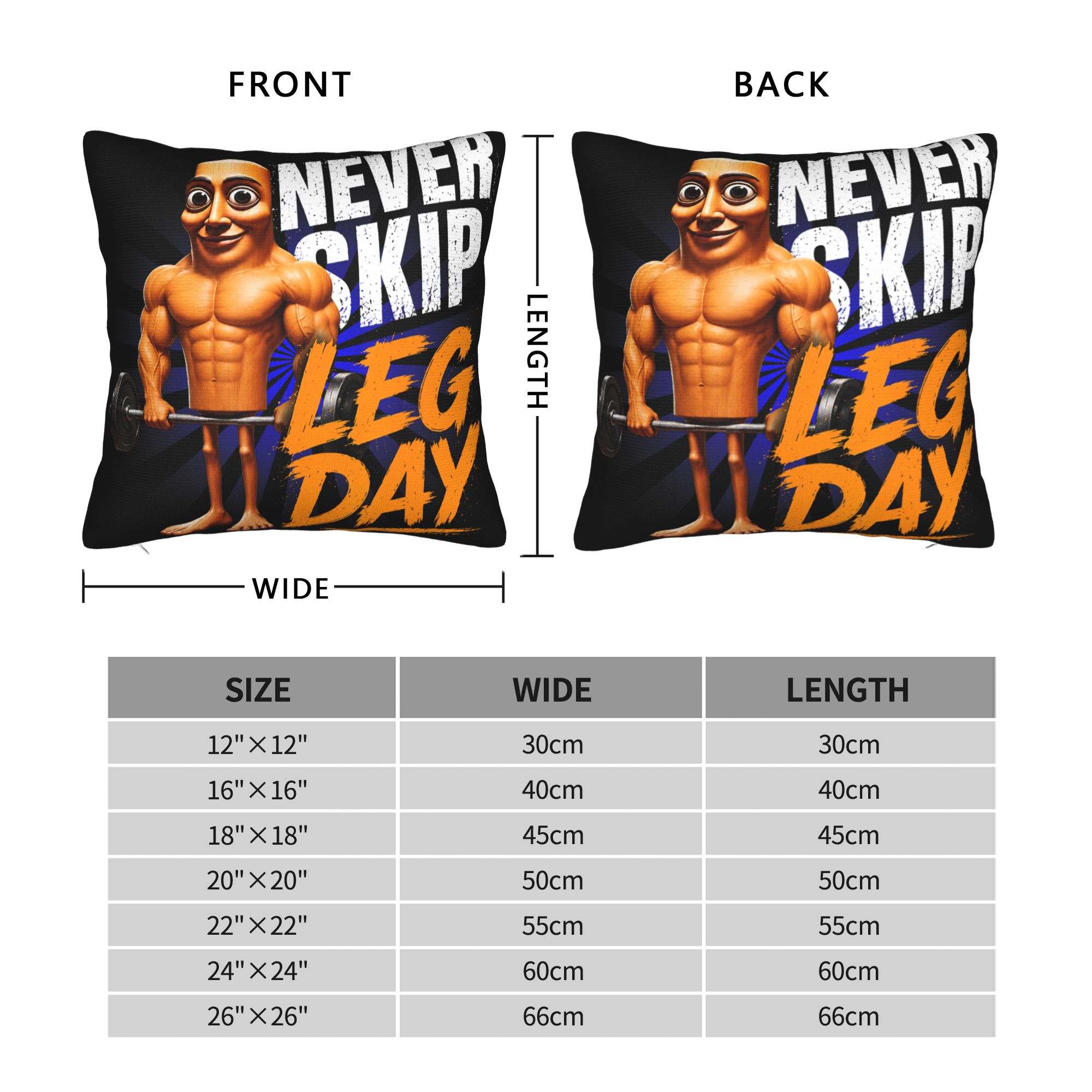 Funny Tung Tung Sahur Never Sk – Home Gym Leg Day Bewertung und Preis