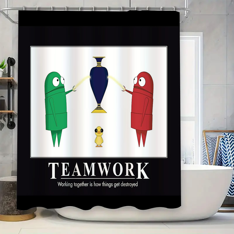 Motivational Teamwork Shower C – Home Gym Vibes Bewertung und Preis