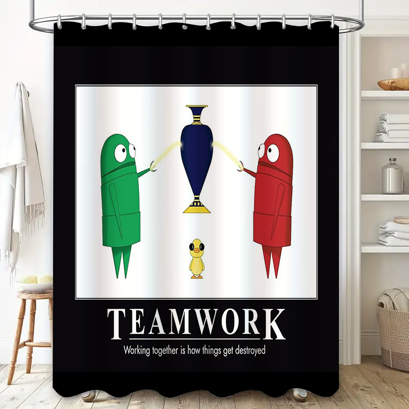 Motivational Teamwork Shower C – Home Gym Vibes Bewertung und Preis