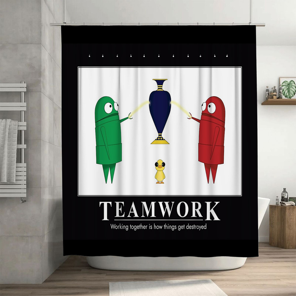 Motivational Teamwork Shower C – Home Gym Vibes Bewertung und Preis