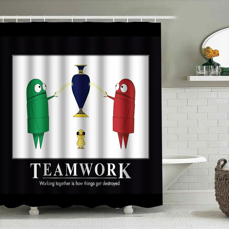 Motivational Teamwork Shower C – Home Gym Vibes Bewertung und Preis