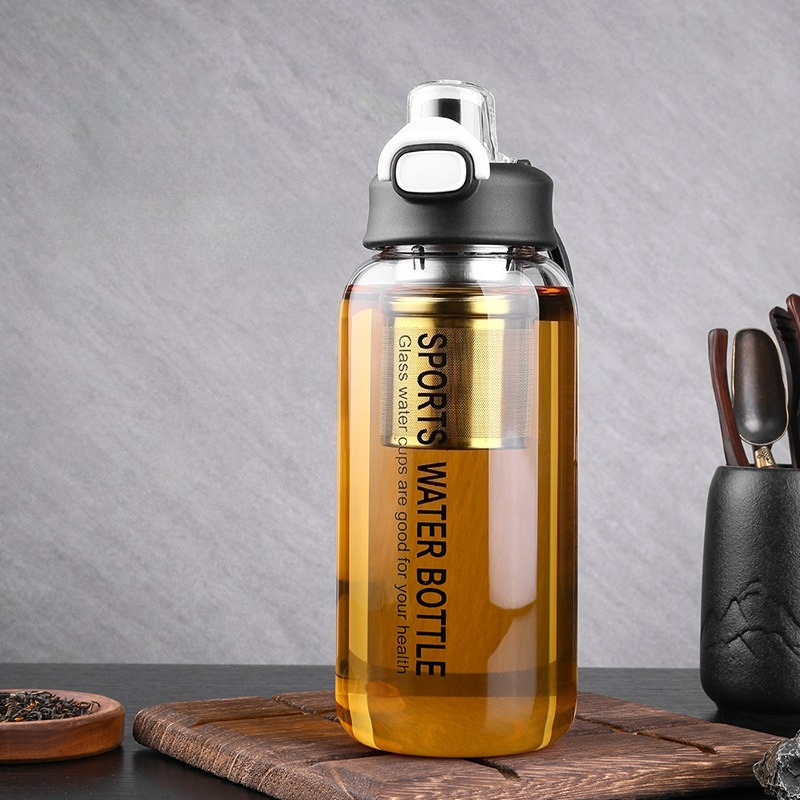 1L Glass Tea Tumbler with Infu – Home Gym Kettler Bewertung und Preis