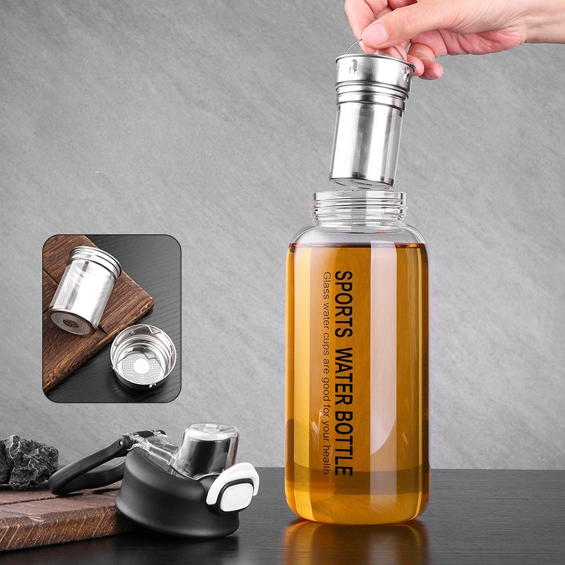1L Glass Tea Tumbler with Infu – Home Gym Kettler Bewertung und Preis