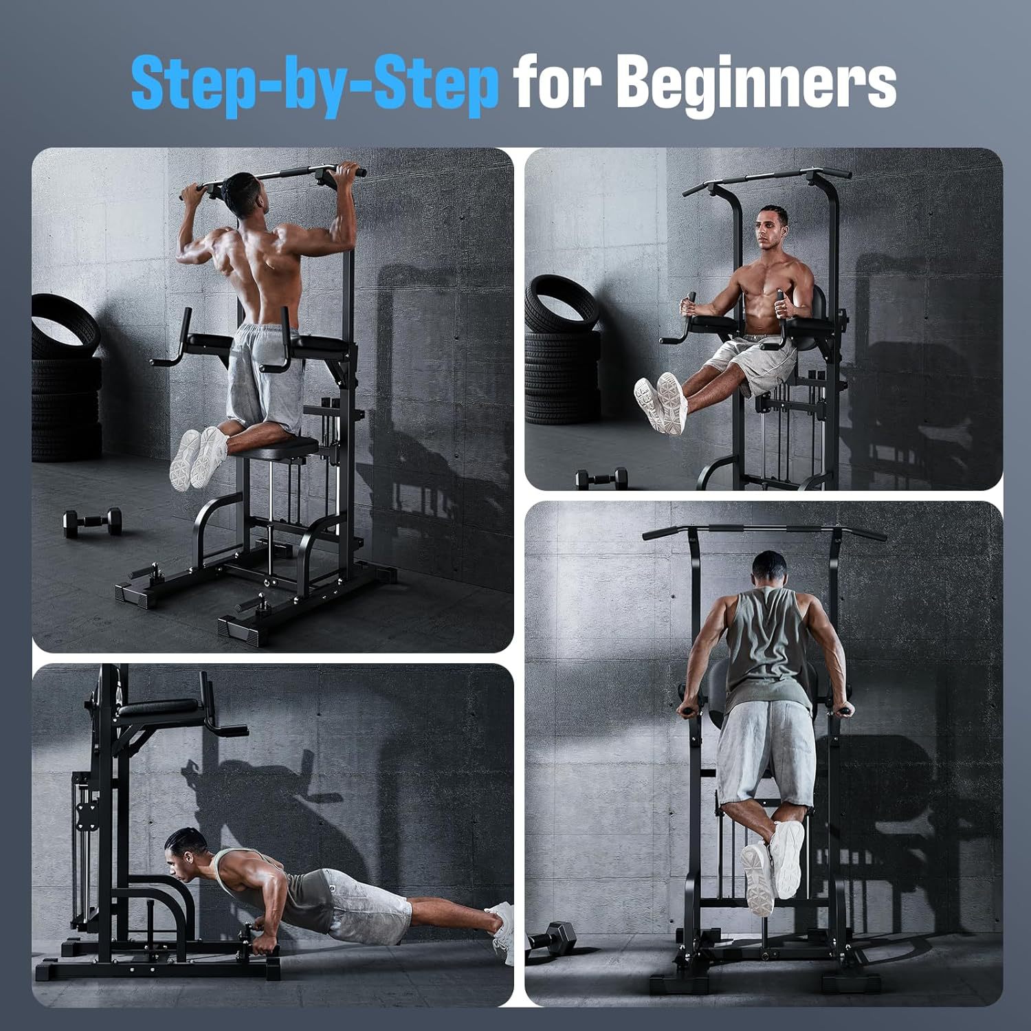 Power Tower Pull-Up Dip Statio – Home Gym Pull Up Bar Bewertung und Preis