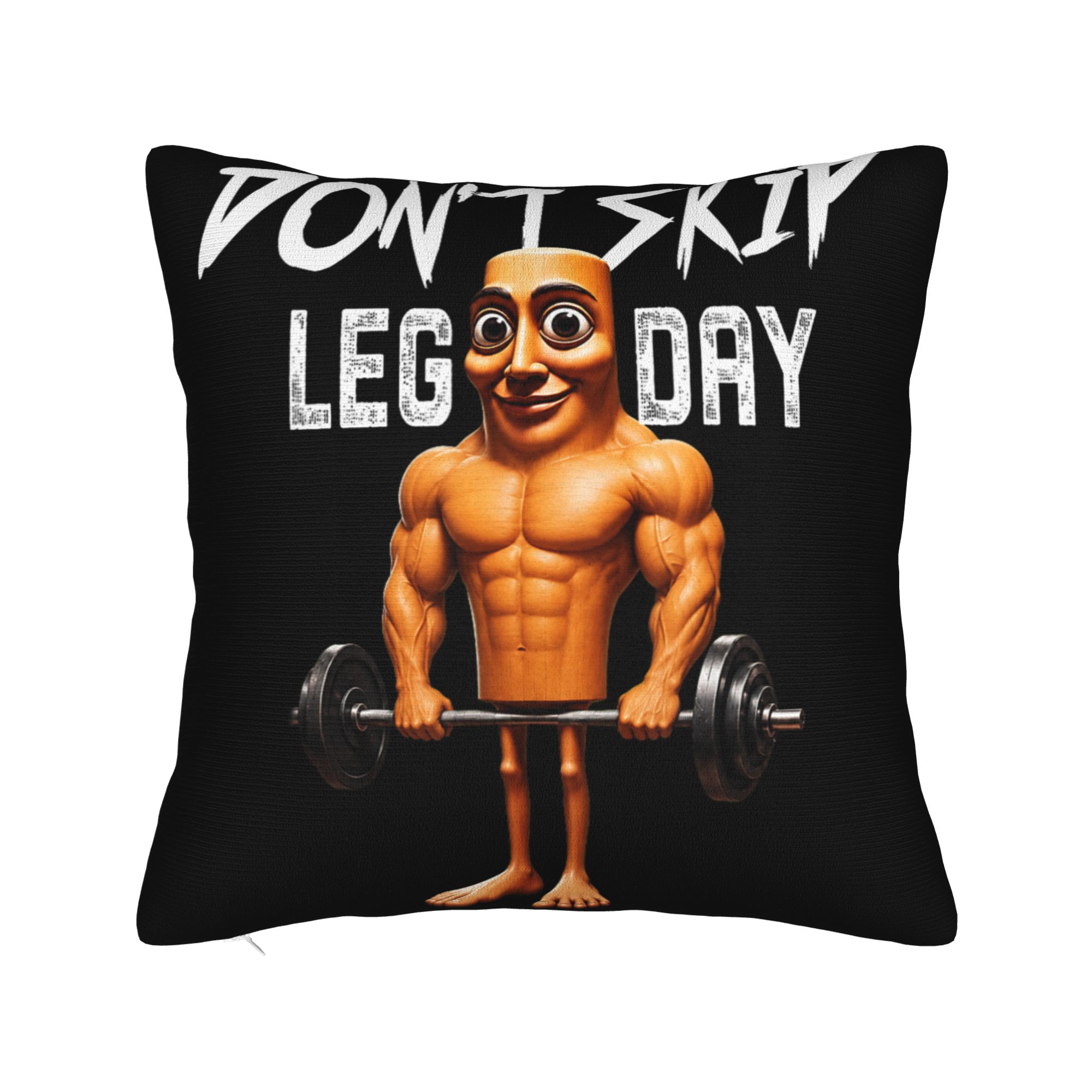 Pillow Case Don't Skip Leg Day – Home Gym Leg Day Bewertung und Preis