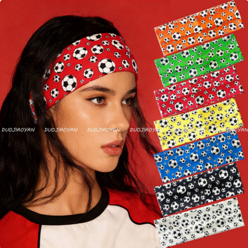 Soccer Print Sports Headband,  – Home Gym Aesthetic Bewertung und Preis