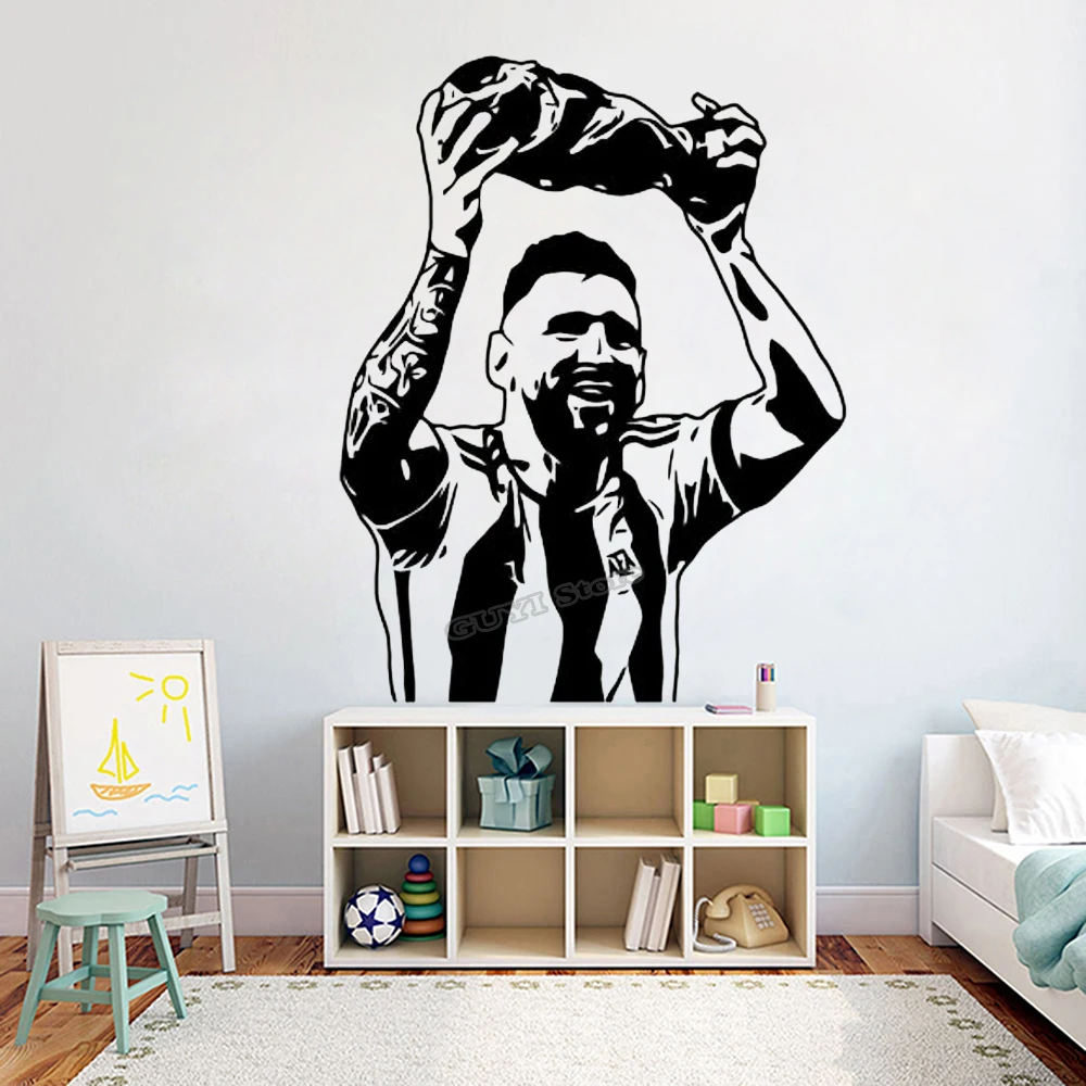 Messi Wall Sticker Vinyl Decal – Home Gym Aesthetic Bewertung und Preis