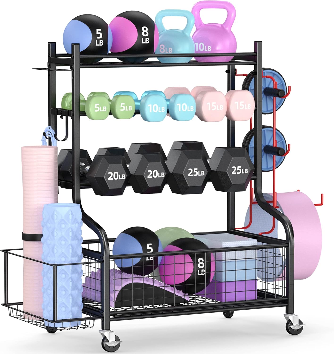 Home Gym Dumbbell Rack with Wh – Home Gym Usa Bewertung und Preis