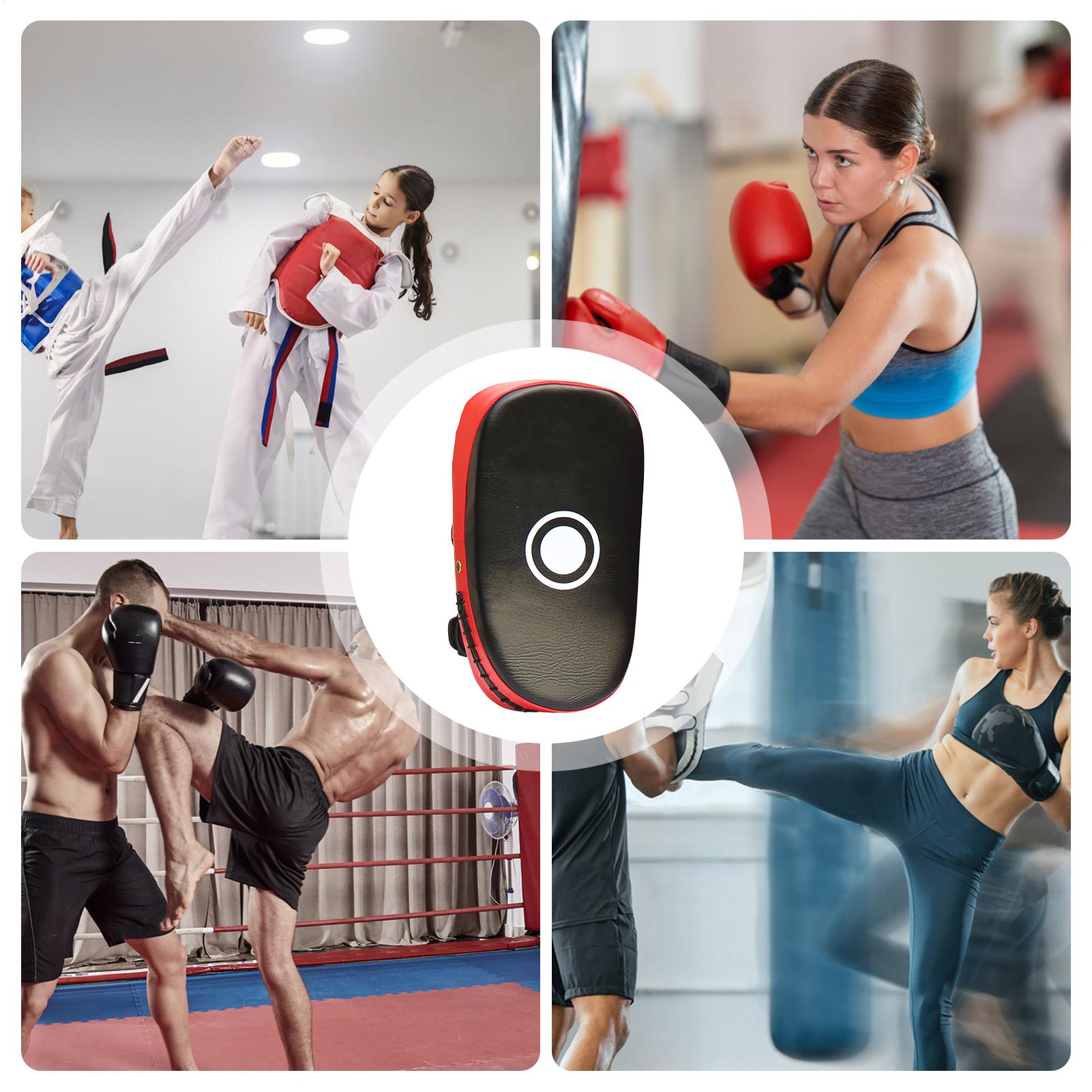 Boxing Pads PU Leather Curved  – Home Gym Kids Bewertung und Preis