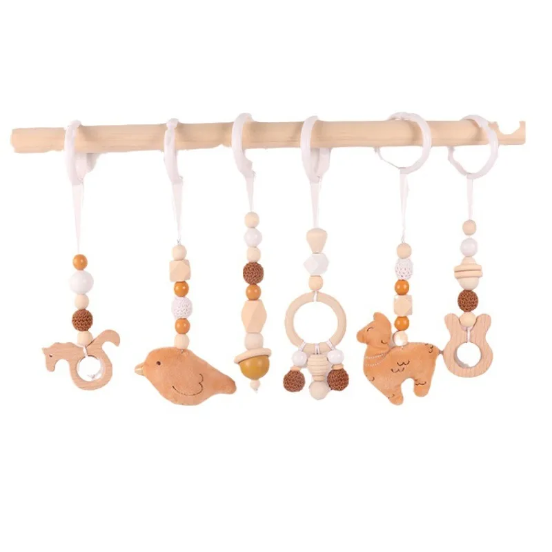 6Pcs Wooden Baby Toys Wooden B – Home Gym Aesthetic Bewertung und Preis