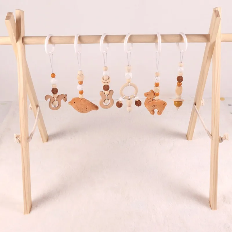 6Pcs Wooden Baby Toys Wooden B – Home Gym Aesthetic Bewertung und Preis