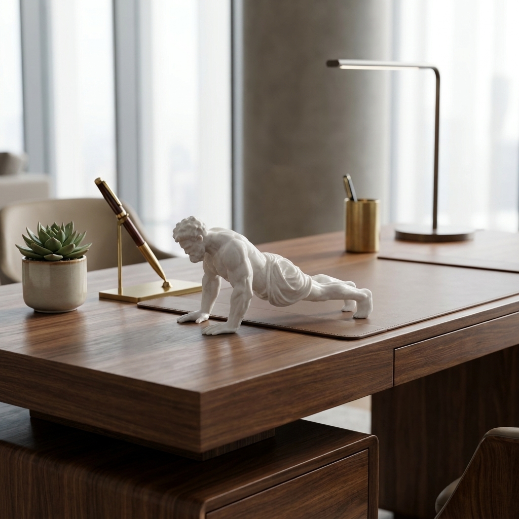 Creative Push-Up Statue Orname – Home Gym Aesthetic Bewertung und Preis