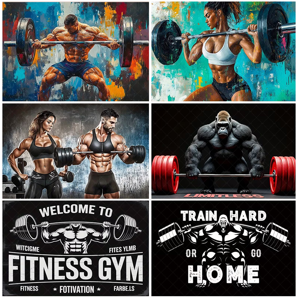 Fitness Weightlifting Gym Them – Home Gym Aesthetic Bewertung und Preis