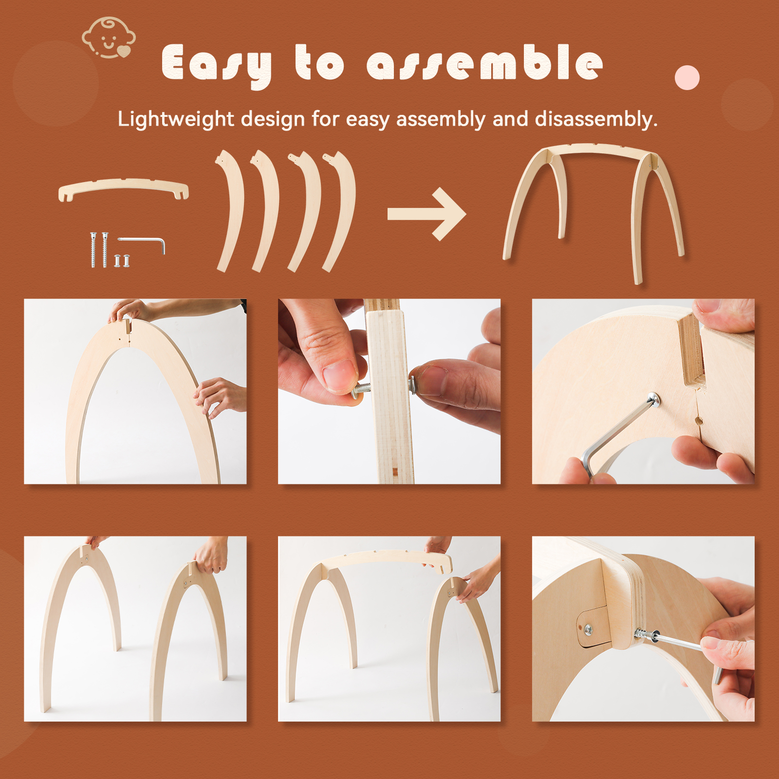 Baby Wooden Toys Play Gym Ordi – Home Gym Aesthetic Bewertung und Preis