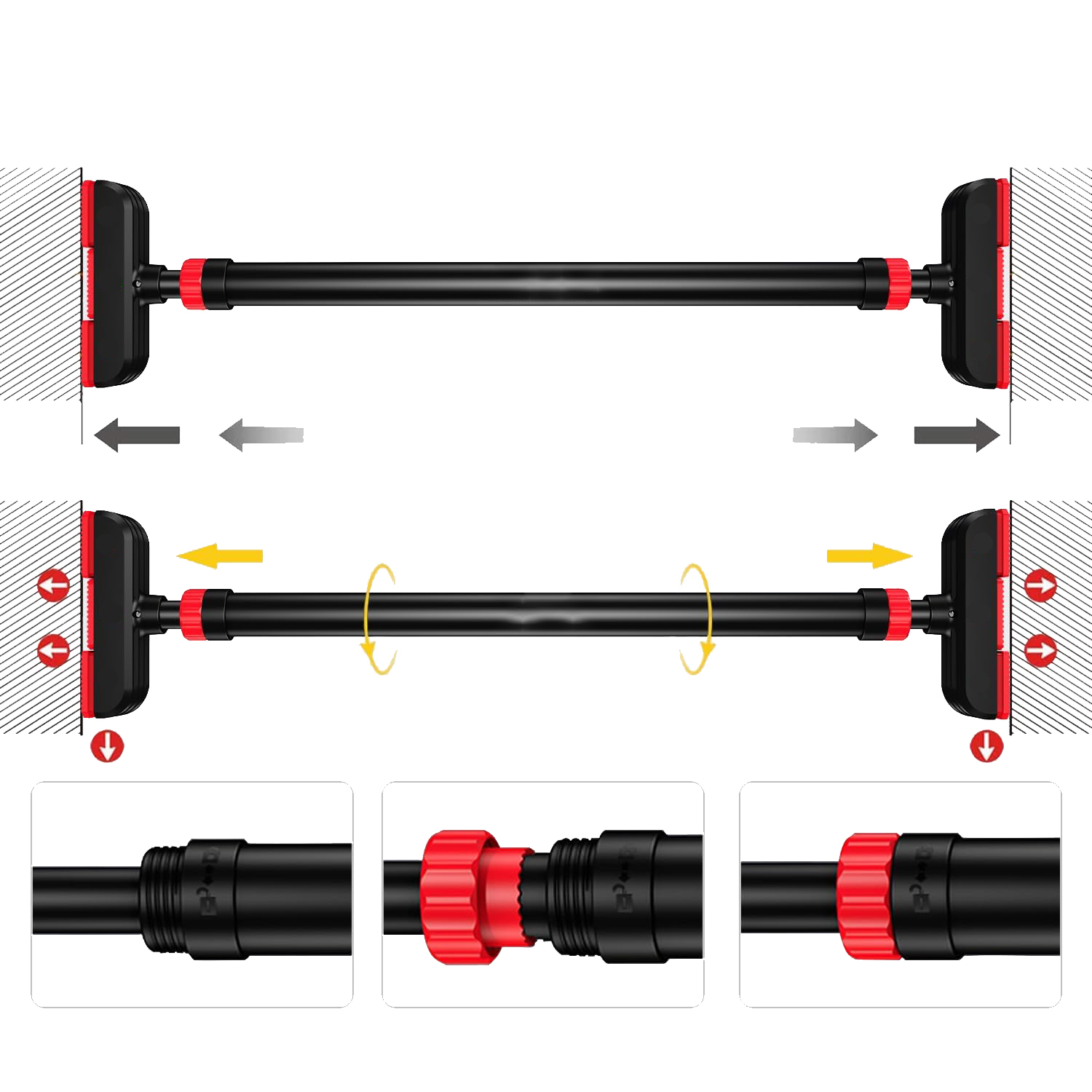 Screw- Strength Training Pull  – Home Gym Pull Up Bar Bewertung und Preis