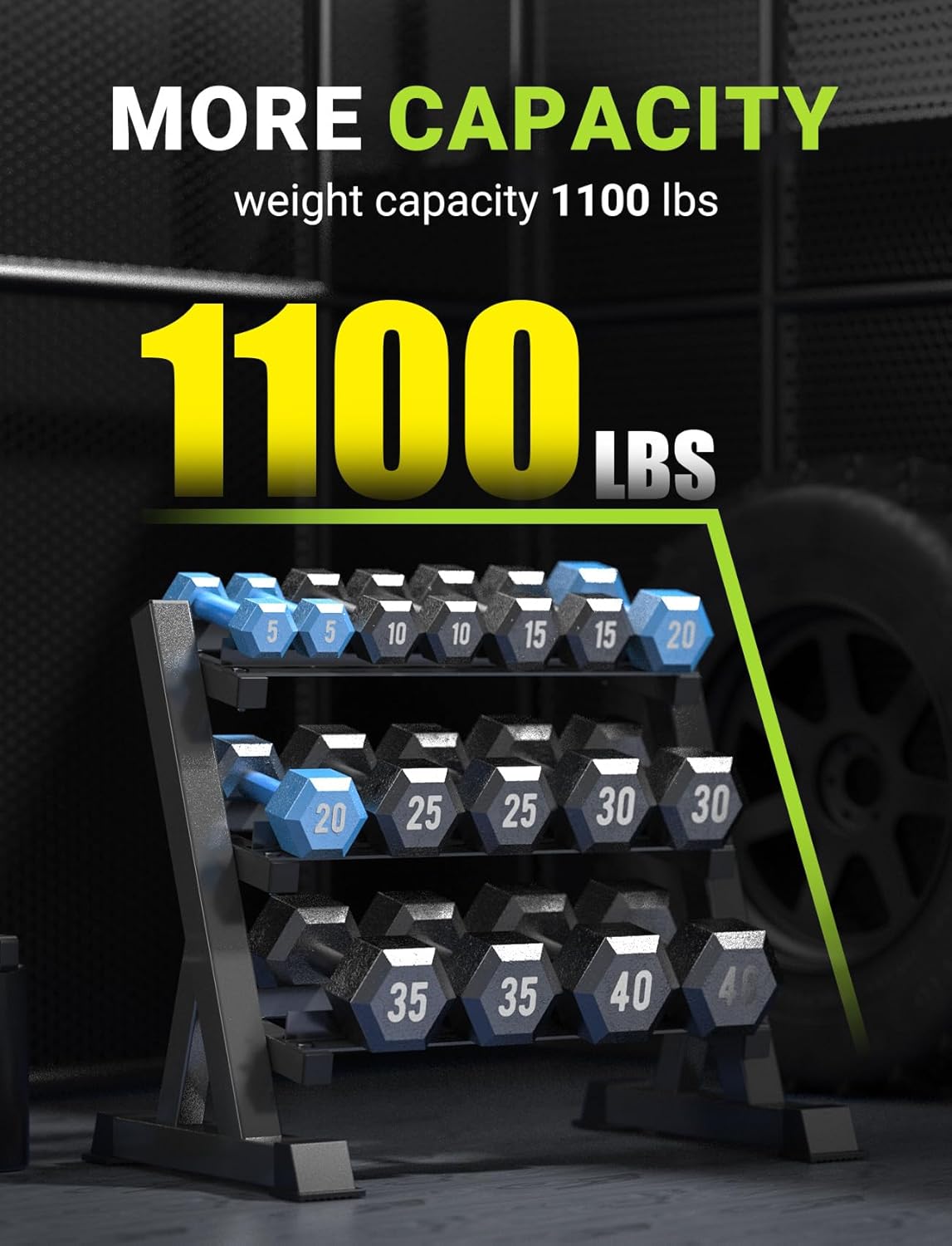 Home Gym Dumbbell Rack, 3 & 5  – Home Gym Usa Bewertung und Preis